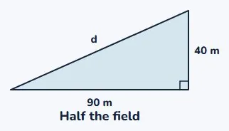 Across a rectangular field