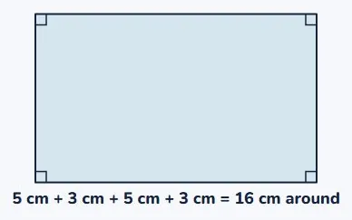 Perimeter: walk around the edge